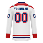 Custom White Red Personalized Hockey Jersey HCKJ01-D0a70a8