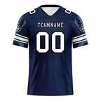 Custom Blue Dallas Personalized Authentic Football Jersey FBJ02-D025033-8