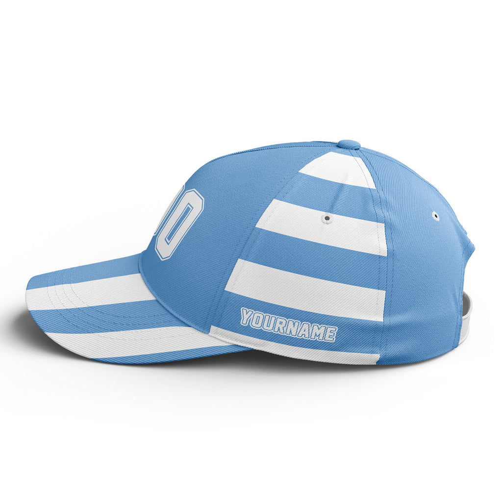 Personalized 2026 Argentina Soccer Fan Hat - Add Your Name & Design Custom 2026 Football Tournament Hat YW061-F027088-4