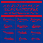 Custom Blue Red Buffalo Jacket Bomber Full-Snap Varsity Letterman Personalized Jacket FZ005SX-D020290-4