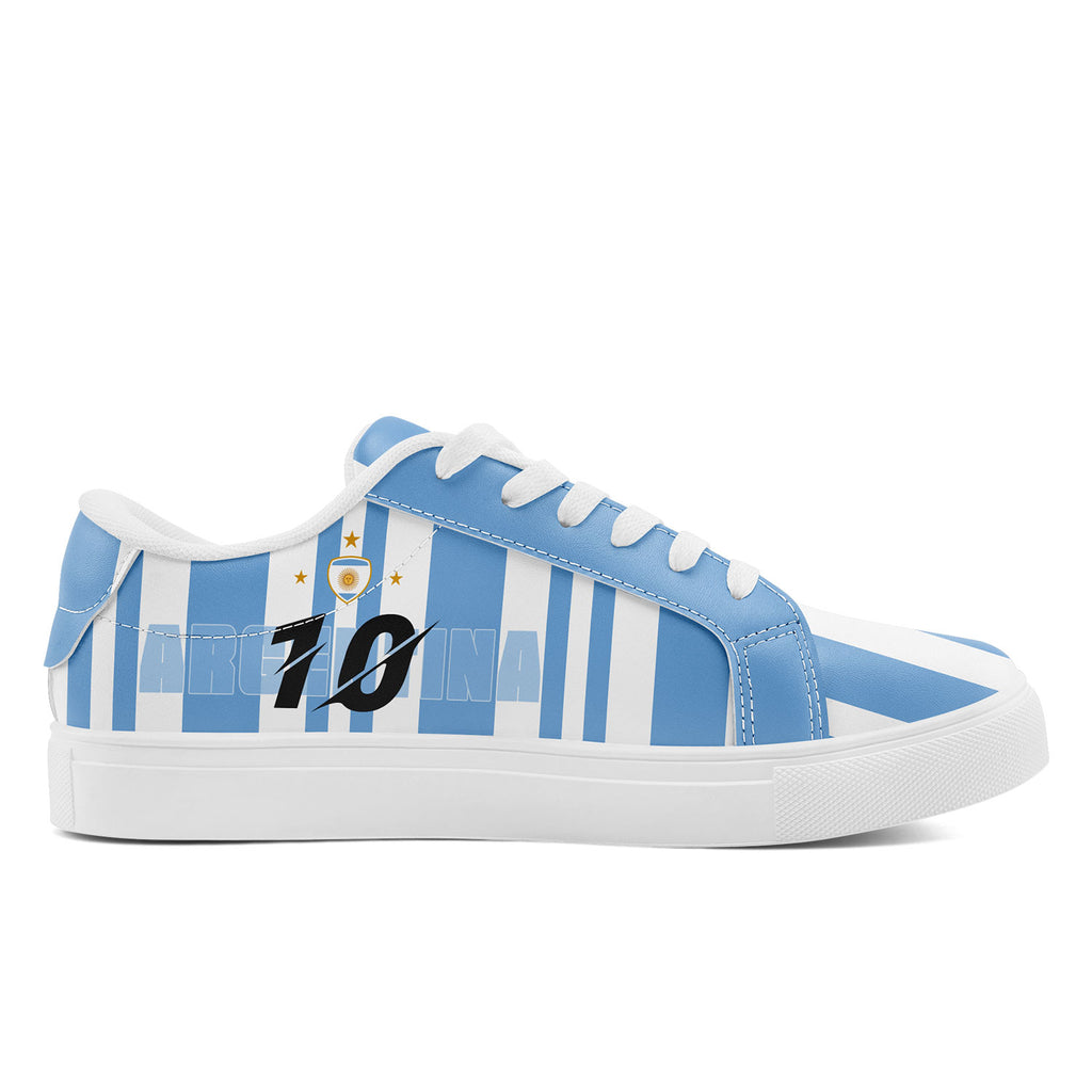 Custom 2026 World Cup Argentina Sneakers DIY Country Flag Running Shoes Lightweight Sport Shoes Gift for Football Fans Personalized Team Name and Logo FN023-F027051-5