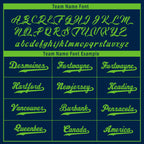 Custom Blue Green Seattle Jacket Bomber Full-Snap Varsity Letterman Personalized Jacket FZ005SX-D020290-27