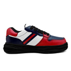 Custom Red Blue New England Shoes Personalized Sneaker FN032-D020389-26