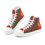 Custom Morocco 2026 World Cup Sneakers DIY Country Flag Running Shoes Lightweight Sport Shoes Gift for Football Fans Personalized Team Name and Logo FN024-F009121-6