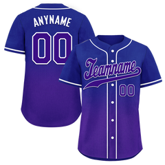 Custom Blue Purple Fade Fashion Personalized Authentic Baseball Jersey BSBJ01-D0a70ea