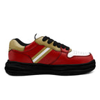 Custom Red Gold San Francisco Shoes Personalized Sneaker FN032-D020389-25