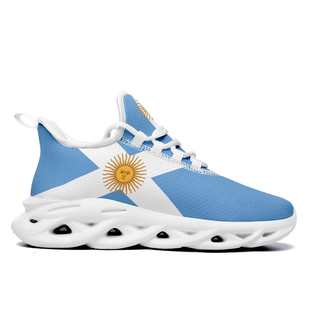 Custom 2026 World Cup Argentina Sneakers DIY Country Flag Running Shoes Lightweight Sport Shoes Gift for Football Fans Personalized Team Name and Logo FN027-F027044-3