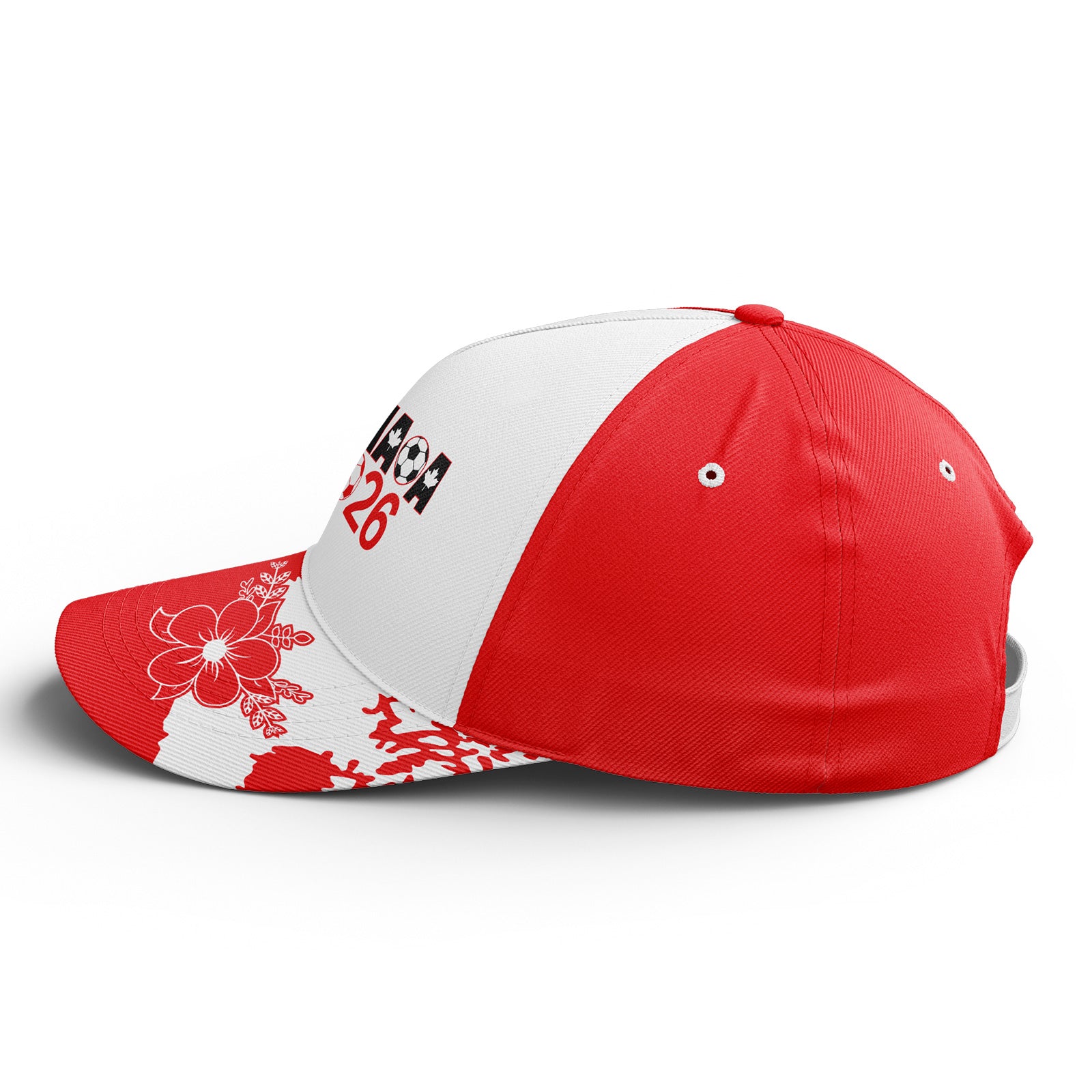 Personalized 2026 Canada Soccer Fan Hat - Add Your Name & Design Custom 2026 Football Tournament Hat YW061-F023093-5