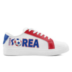 Custom South Korea 2026 World Cup Sneakers DIY Country Flag Running Shoes Lightweight Sport Shoes Gift for Football Fans Personalized Team Name and Logo FN023-F009080-5