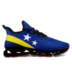 Custom Curaçao 2026 World Cup Sneakers DIY Country Flag Running Shoes Lightweight Sport Shoes Gift for Football Fans Personalized Team Name and Logo FN003XD-F009091-2