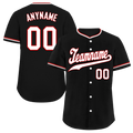 Custom Black Classic Style White Personalized Authentic Baseball Jersey BSBJ01-bd0fad0