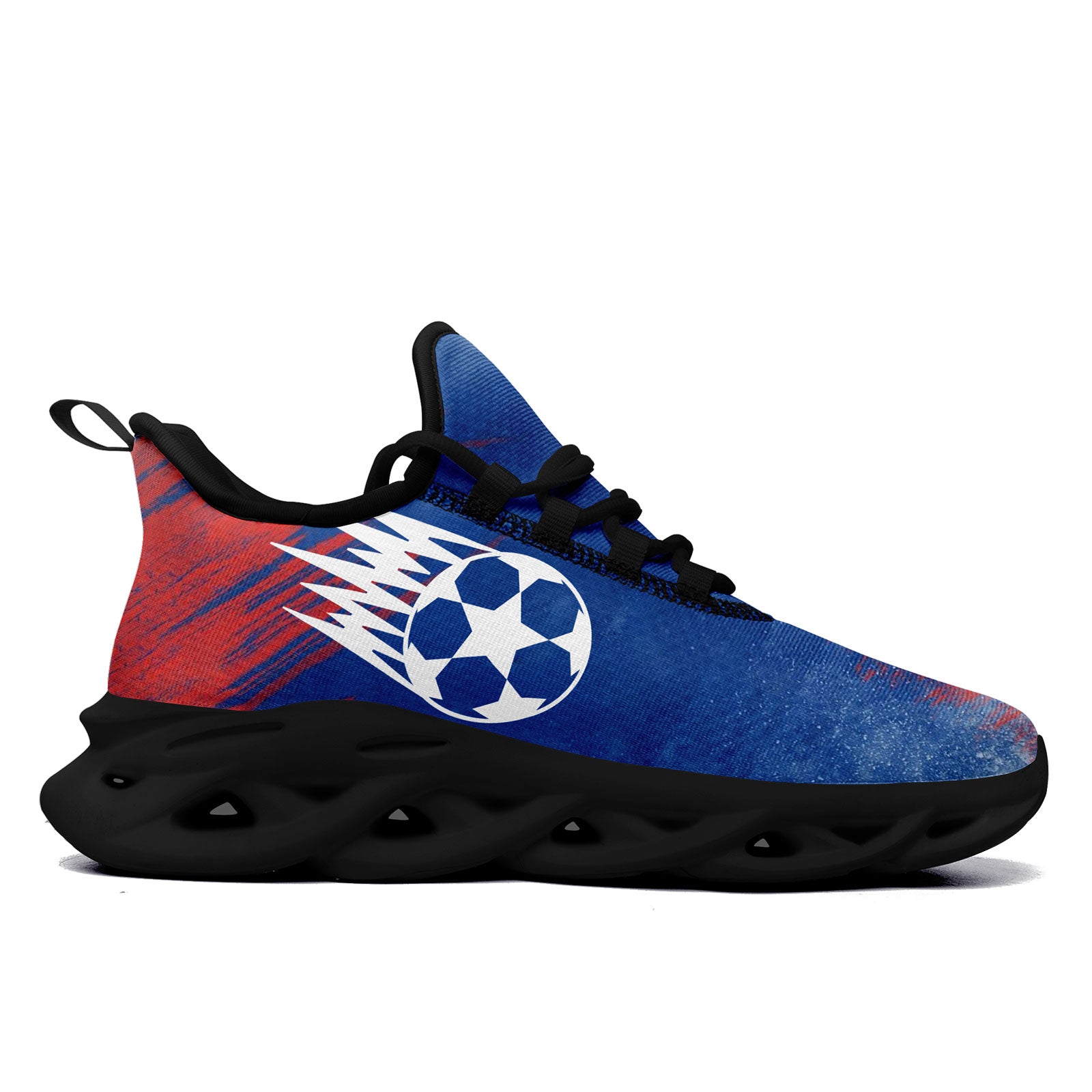Custom France 2026 World Cup Sneakers DIY Country Flag Running Shoes Lightweight Sport Shoes Gift for Football Fans Personalized Team Name and Logo FN003-F025037-1