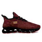 Custom Qatar 2026 World Cup Sneakers DIY Country Flag Running Shoes Lightweight Sport Shoes Gift for Football Fans Personalized Team Name and Logo FN003XD-F020030-5