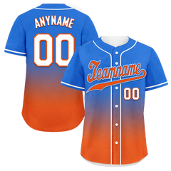 Custom Blue Orange Fade Fashion Personalized Authentic Baseball Jersey BSBJ01-D0a70b7