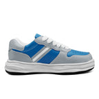 Custom Blue Gray Detroit Shoes Personalized Sneaker FN032-D020389-11