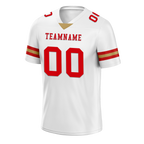 Custom White Classic Style Personalized Authentic Football Jersey FBJ02-bd0a70ac