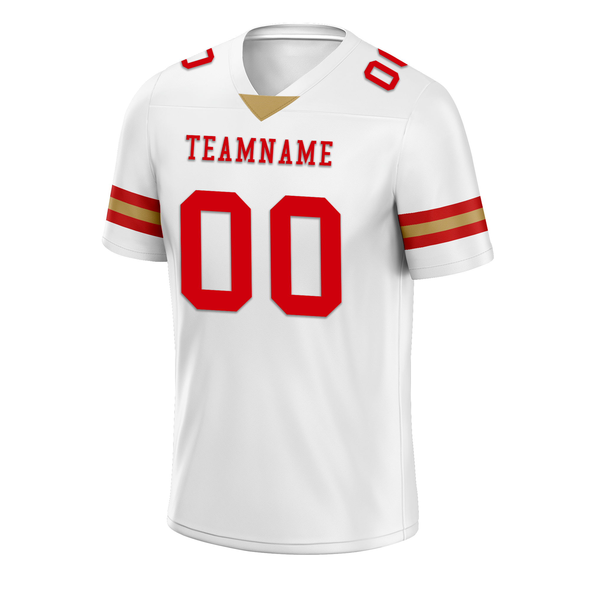 Custom White Classic Style Personalized Authentic Football Jersey FBJ02-bd0a70ac