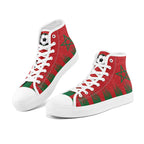 Custom Morocco 2026 World Cup Sneakers DIY Country Flag Running Shoes Lightweight Sport Shoes Gift for Football Fans Personalized Team Name and Logo FN024-F009090-2