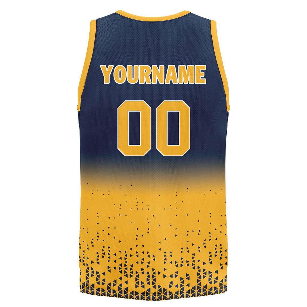 Custom Blue Yellow Fade Fashion Sports Uniform Basketball Jersey BBJ01-D020102-6