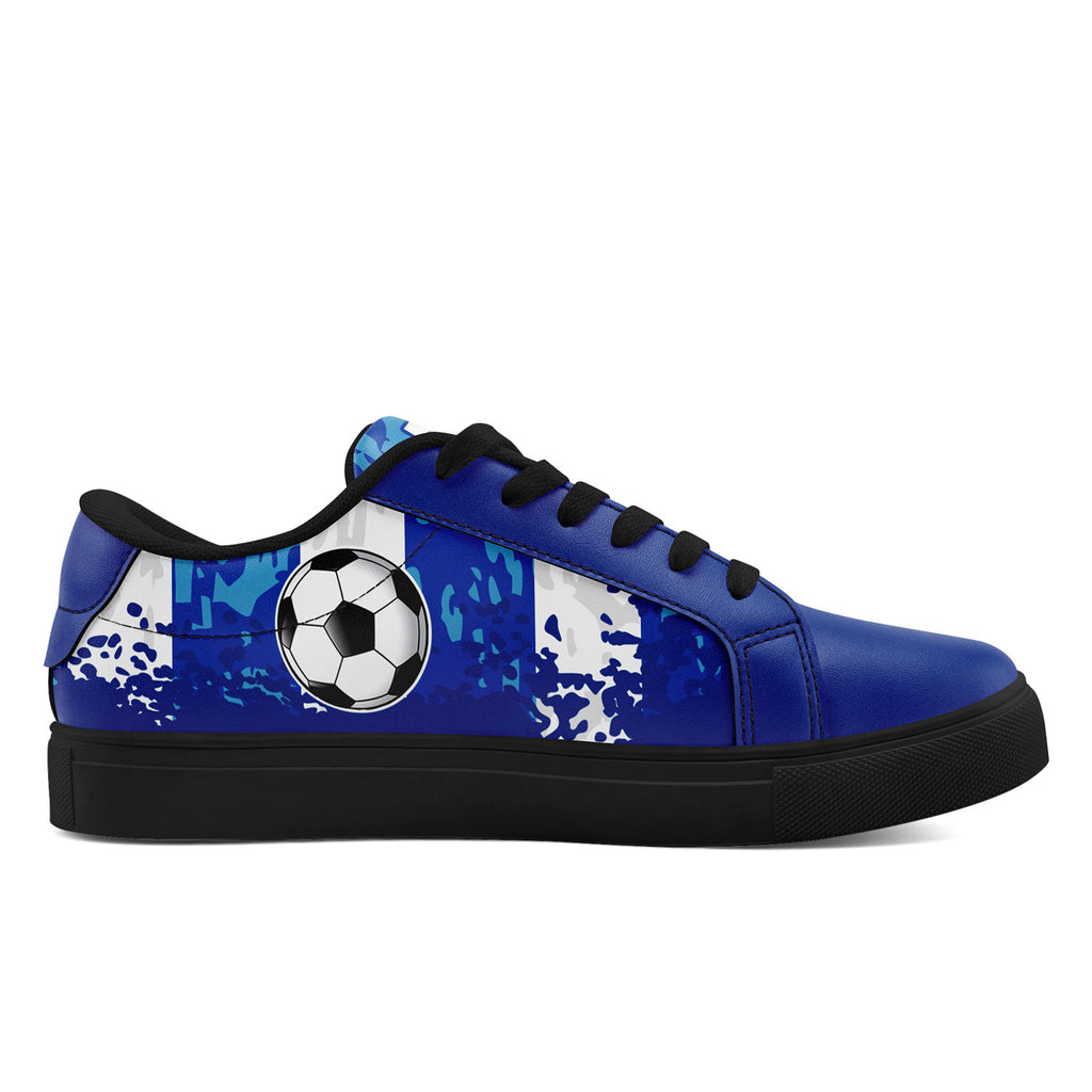 Custom Uruguay 2026 World Cup Sneakers DIY Country Flag Running Shoes Lightweight Sport Shoes Gift for Football Fans Personalized Team Name and Logo FN023-F009096-2
