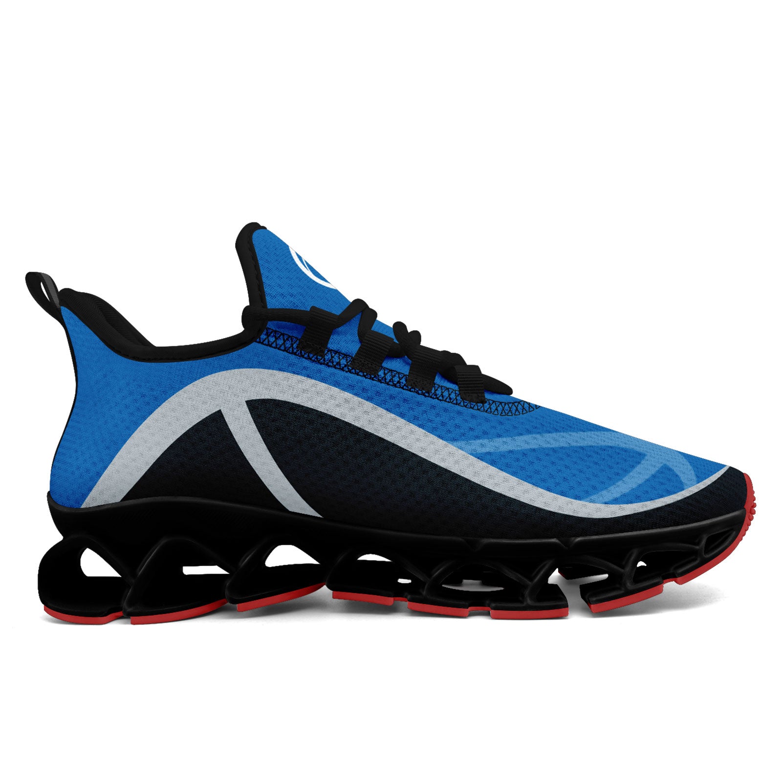 Custom Blue Black Maxsoul Shoes Personalized Sneaker FN003XD-D020391-9