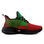 Custom Morocco 2026 World Cup Sneakers DIY Country Flag Running Shoes Lightweight Sport Shoes Gift for Football Fans Personalized Team Name and Logo FN079-F009083-4