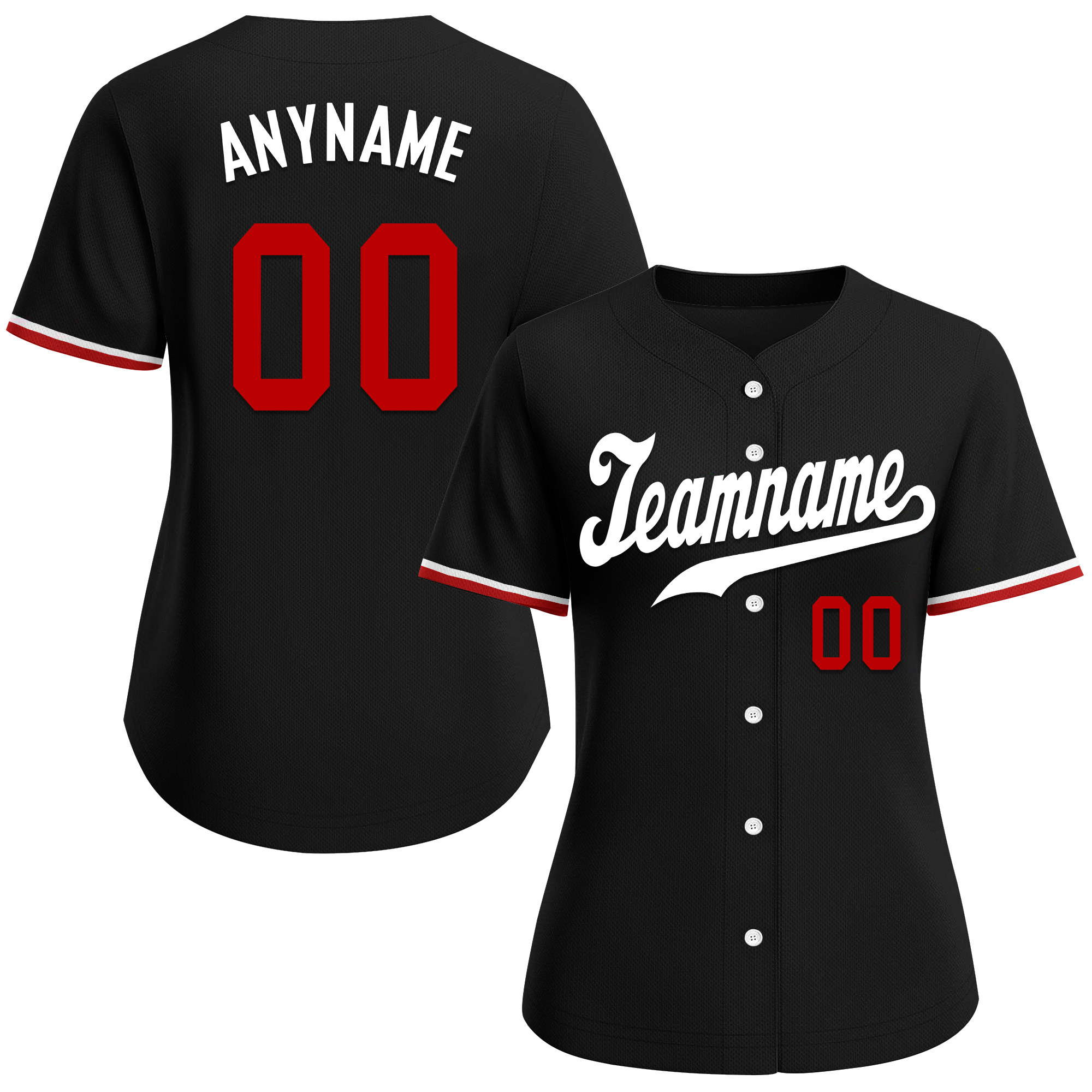 Custom Black Classic Style White Personalized Authentic Baseball Jersey BSBJ01-bd0faab