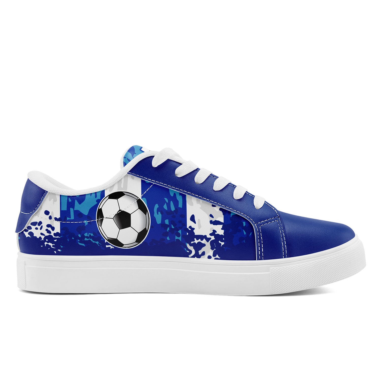 Custom Uruguay 2026 World Cup Sneakers DIY Country Flag Running Shoes Lightweight Sport Shoes Gift for Football Fans Personalized Team Name and Logo FN023-F009096-2