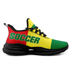 Custom Senegal 2026 World Cup Sneakers DIY Country Flag Running Shoes Lightweight Sport Shoes Gift for Football Fans Personalized Team Name and Logo FN079-F009079-3