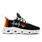 Custom Germany 2026 World Cup Sneakers DIY Country Flag Running Shoes Lightweight Sport Shoes Gift for Football Fans Personalized Team Name and Logo FN003-F025035-5