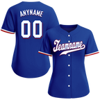 Custom Blue Classic Style White Personalized Authentic Baseball Jersey BSBJ01-bd0fabc
