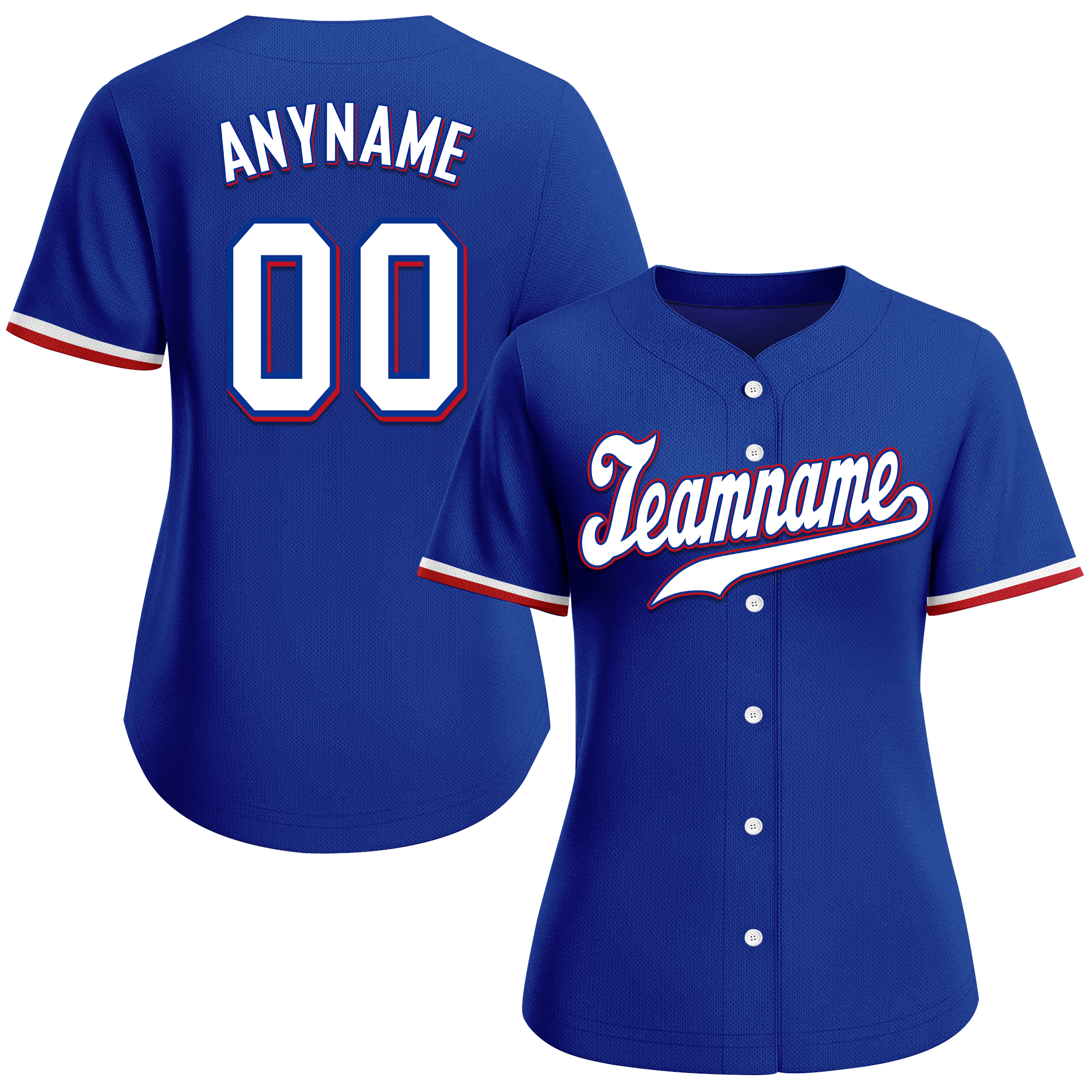 Custom Blue Classic Style White Personalized Authentic Baseball Jersey BSBJ01-bd0fabc
