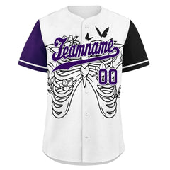 Custom Gothic Personalized Authentic Baseball Jersey BSBJ01-E06006