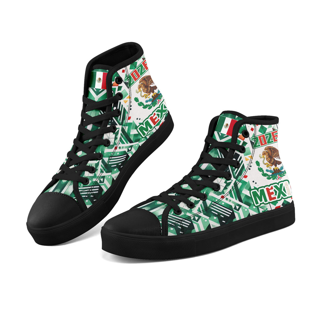 Custom 2026 World Cup Mexico Sneakers DIY Country Flag Running Shoes Lightweight Sport Shoes Gift for Football Fans Personalized Team Name and Logo FN024-F023059-5