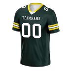 Custom Green Classic Style Personalized Authentic Football Jersey FBJ02-bd0a7007