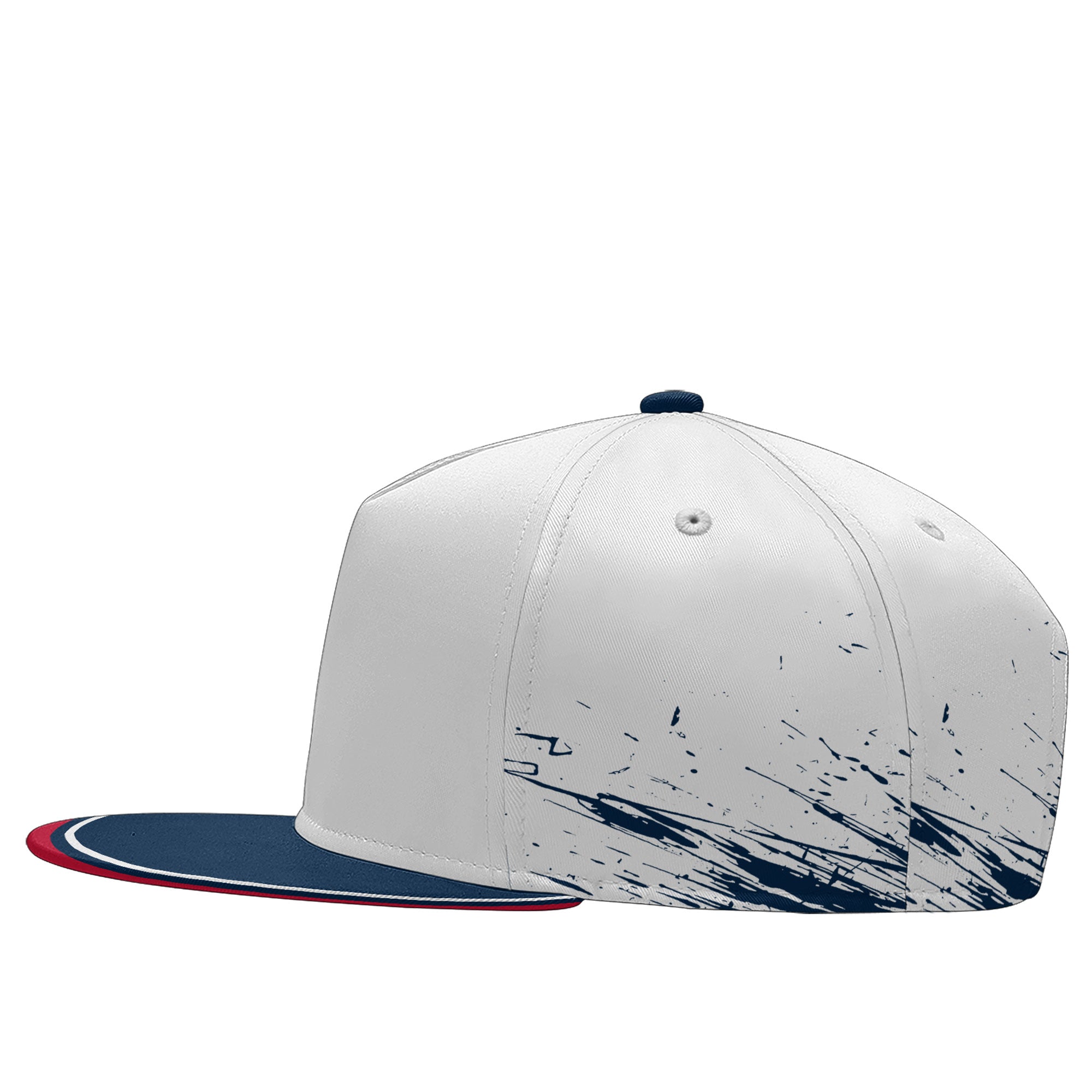 Custom White Blue New England Football Jersey and Hat Combo Offer Personalized Combo ZH-D020326-26