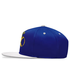 Custom Yellow Blue California Hat Sport Design Cap Stitched Adjustable Personalized PR067B-D028017-8