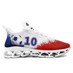 Custom South Korea 2026 World Cup Sneakers DIY Country Flag Running Shoes Lightweight Sport Shoes Gift for Football Fans Personalized Team Name and Logo FN003XD-F009063-5