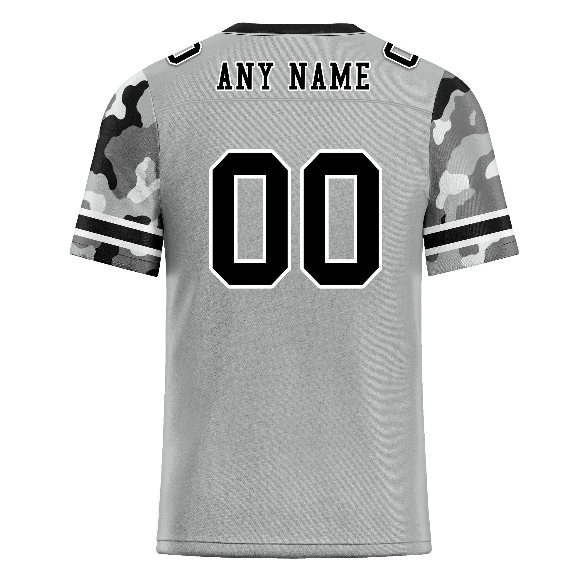 Custom Camo Personalized Authentic Football Jersey FBJ02-D06125