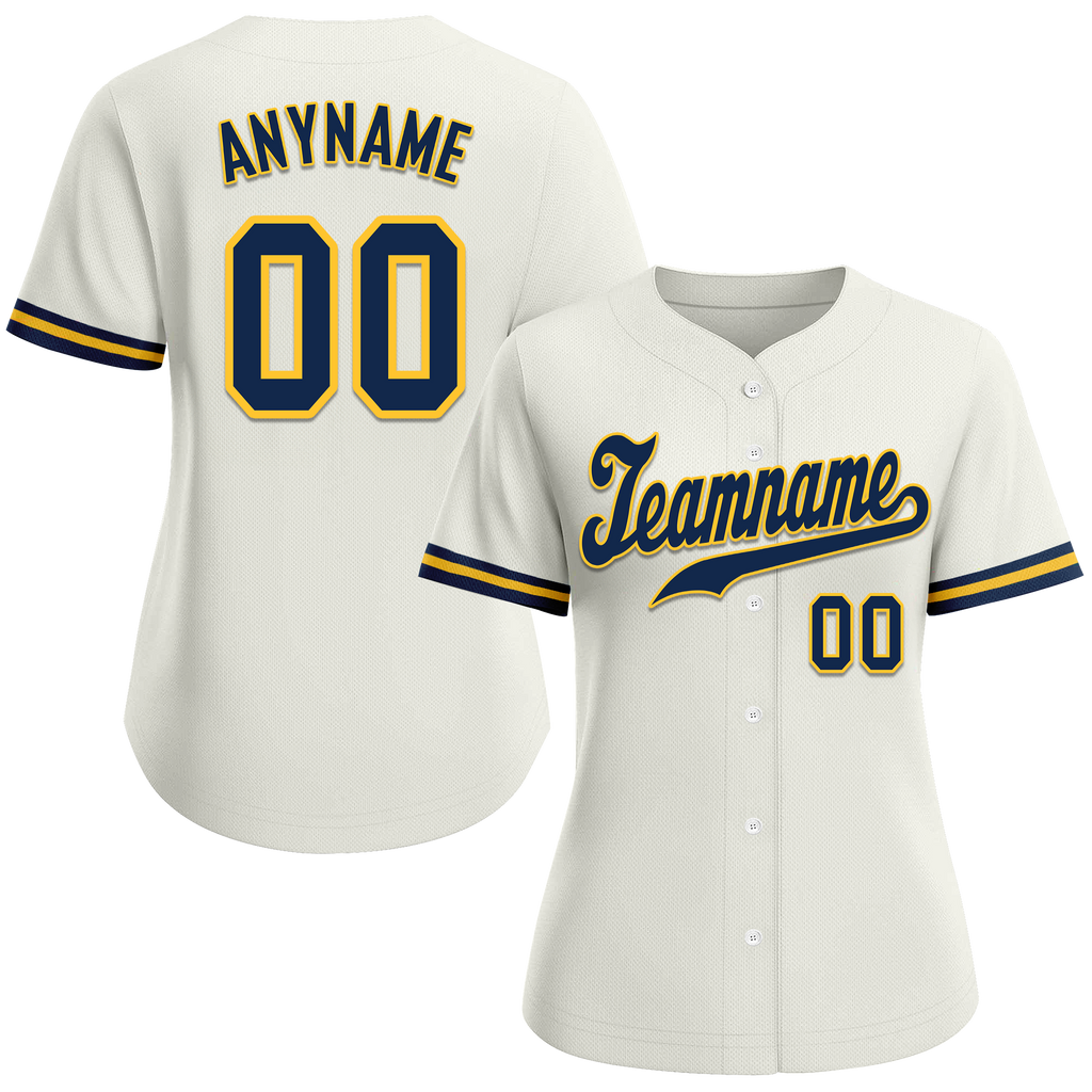 Custom White Classic Style Black Personalized Authentic Baseball Jersey BSBJ01-bd0fadb