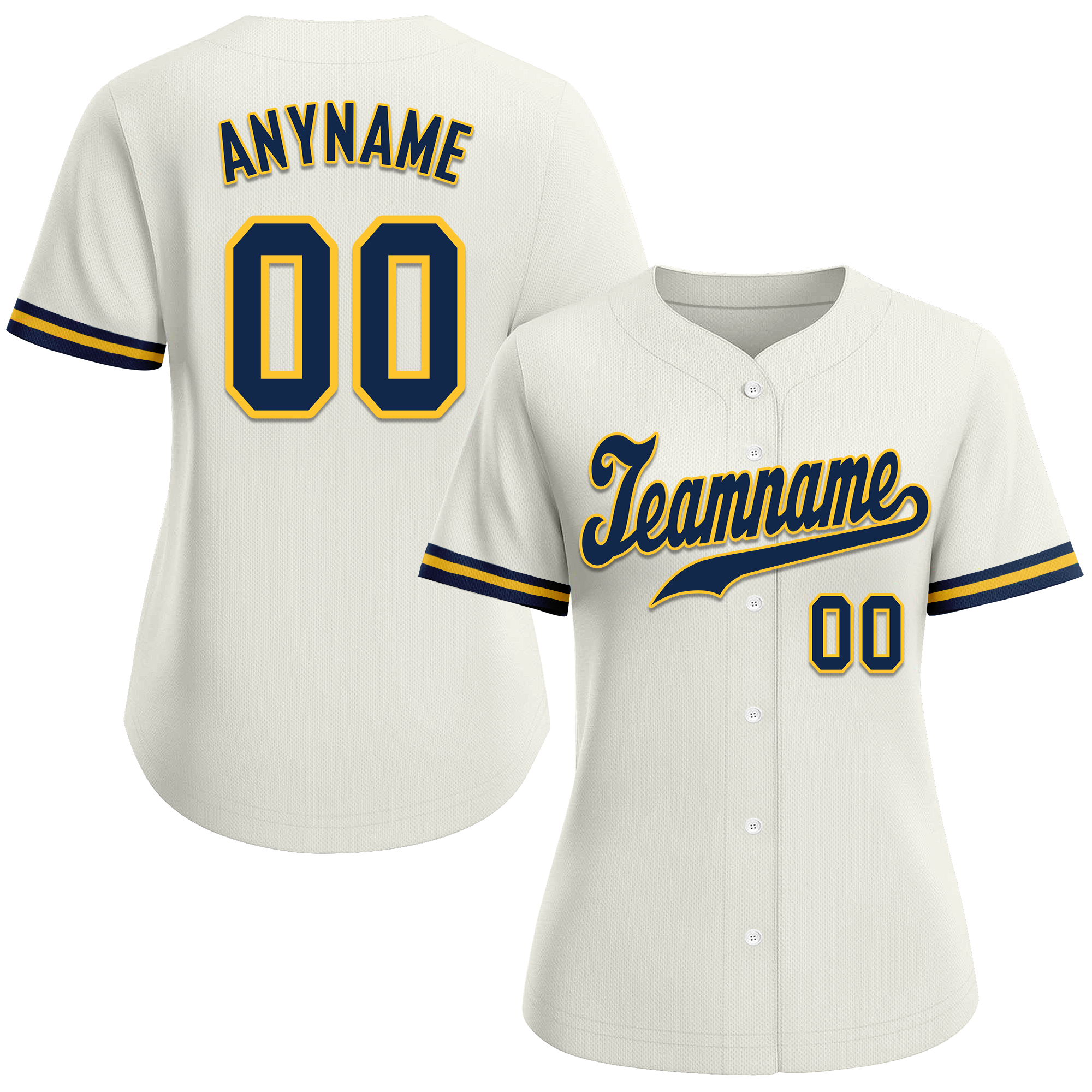 Custom White Classic Style Black Personalized Authentic Baseball Jersey BSBJ01-bd0fadb