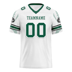 Custom White New York Personalized Authentic Football Jersey FBJ02-D025033-30