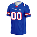 Custom Blue Classic Style Personalized Authentic Football Jersey FBJ02-bd0a70ca