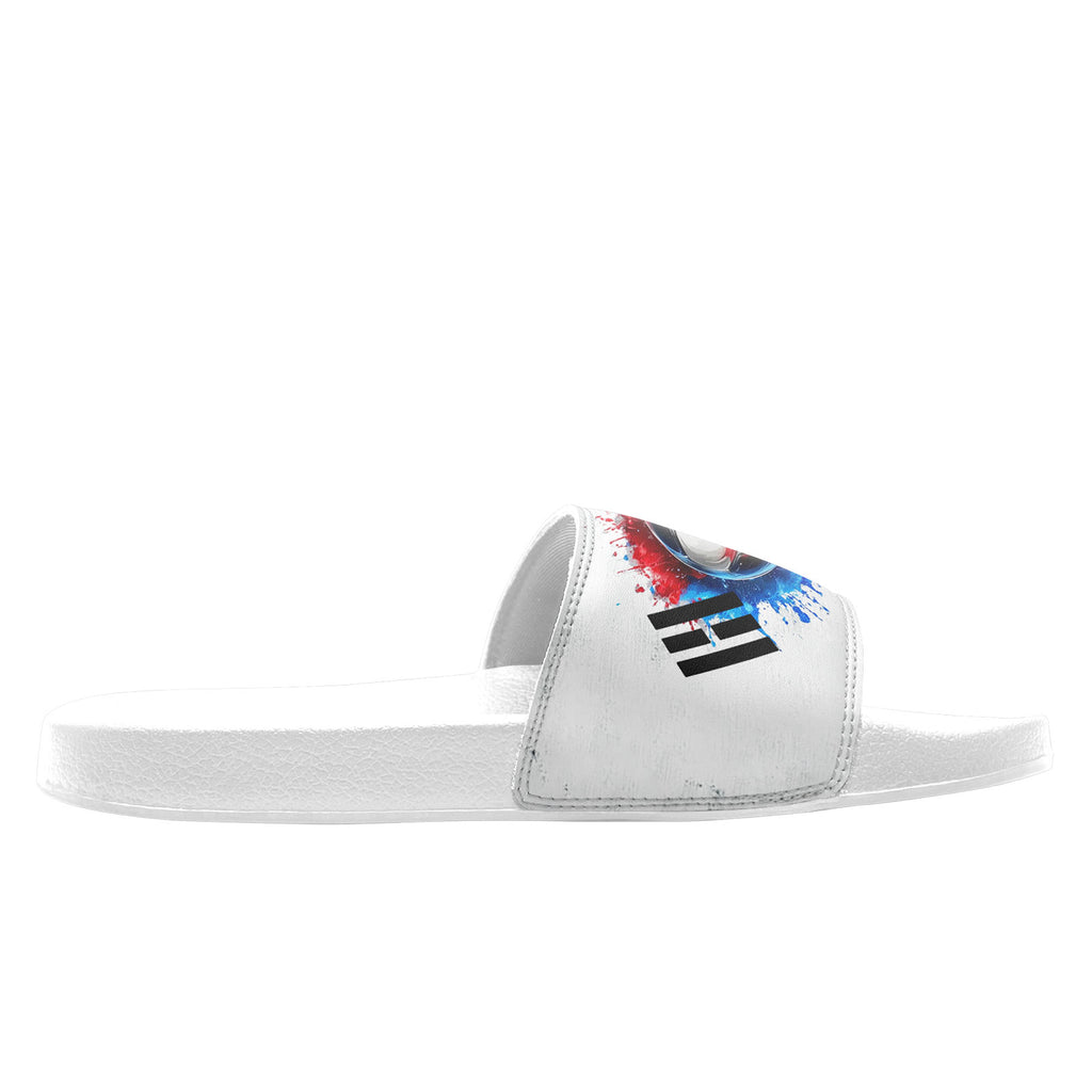 Custom South Korea 2026 World Cup Sneakers DIY Country Flag Running Shoes Lightweight Sport Shoes Gift for Football Fans Personalized Team Name and Logo FN056-F009108-5