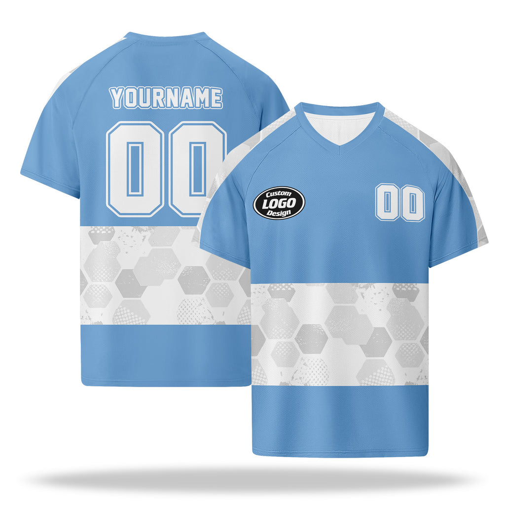 Custom 2026 World Cup Argentina High Quality Soccer Stadium Version Jersey Sneakers Sports Shoes and Hat Combo Offer Personalized Team Name and Logo ZH-F027090-5
