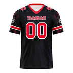 Custom Blue Houston Football Jersey and Sports Shoes Combo Offer Personalized Combo ZH-D025008-10