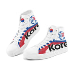 Custom South Korea 2026 World Cup Sneakers DIY Country Flag Running Shoes Lightweight Sport Shoes Gift for Football Fans Personalized Team Name and Logo FN024-F009070-3