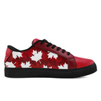 Custom Canada 2026 World Cup Sneakers DIY Country Flag Running Shoes Lightweight Sport Shoes Gift for Football Fans Personalized Team Name and Logo FN023-F020031-2