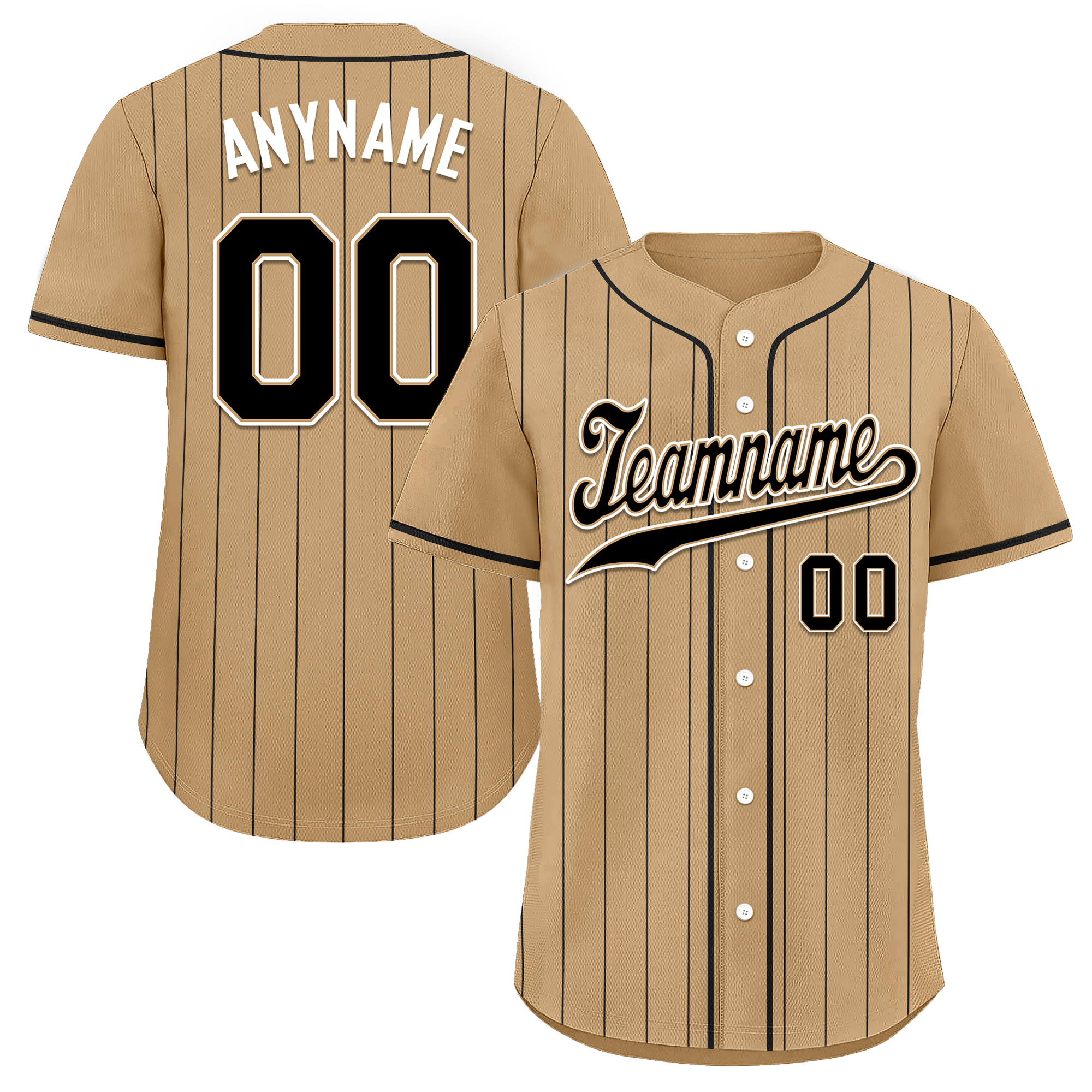 Custom Yellow Stripe Fashion Personalized Authentic Baseball Jersey BSBJ01-D017256