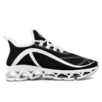 Custom Black White Maxsoul Shoes Personalized Sneaker FN003XD-D020391-15
